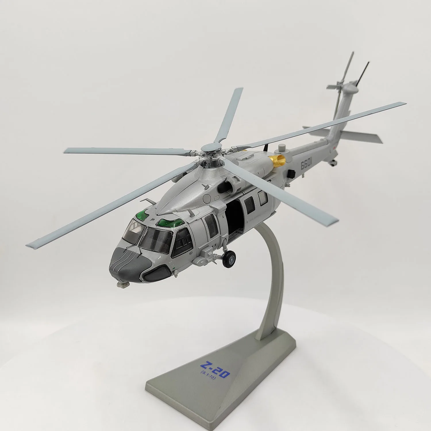 دييكاست AF1 1/72 مقياس الصين Z-20 هليكوبتر العسكرية سبيكة نموذج طائرة المقتنيات تذكارية لعبة كلاسيكية هدية الحنين