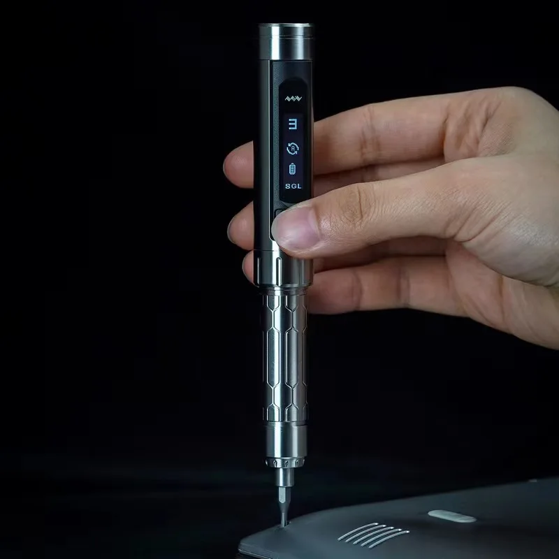 Intelligent Motion Control Chave de Fenda Elétrica sem Fio Módulo de Energia Atualizado Usb Carregável 16 Pcs Parafuso Dicas Es15s Novo 2024
