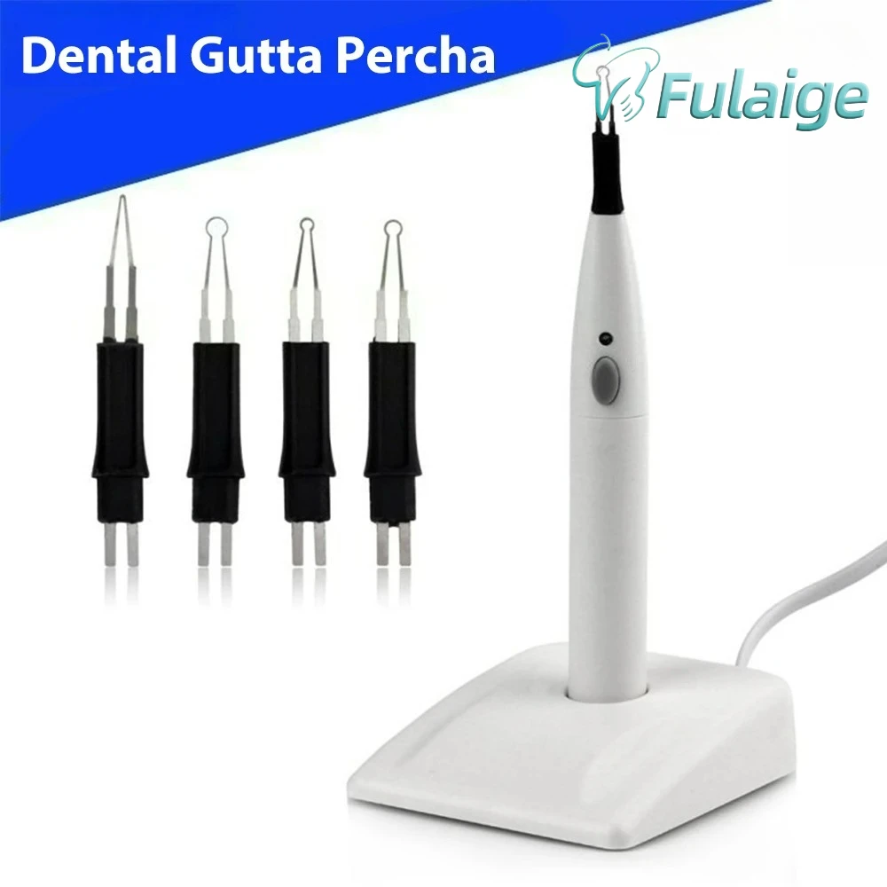 Wireless Dentistry Endo Gutta Percha Cutter Tooth Gum Cutter + 4 Heating Tip Dental lab Dissolved Breaker Oral Hygiene Equipment