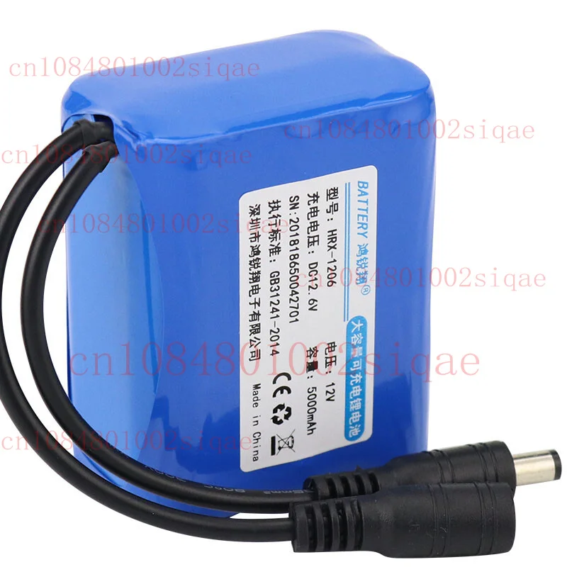 12V 1500-10000mAh Li-ion Rechargeable Battery Pack High Capacity Portable Power WYORESY