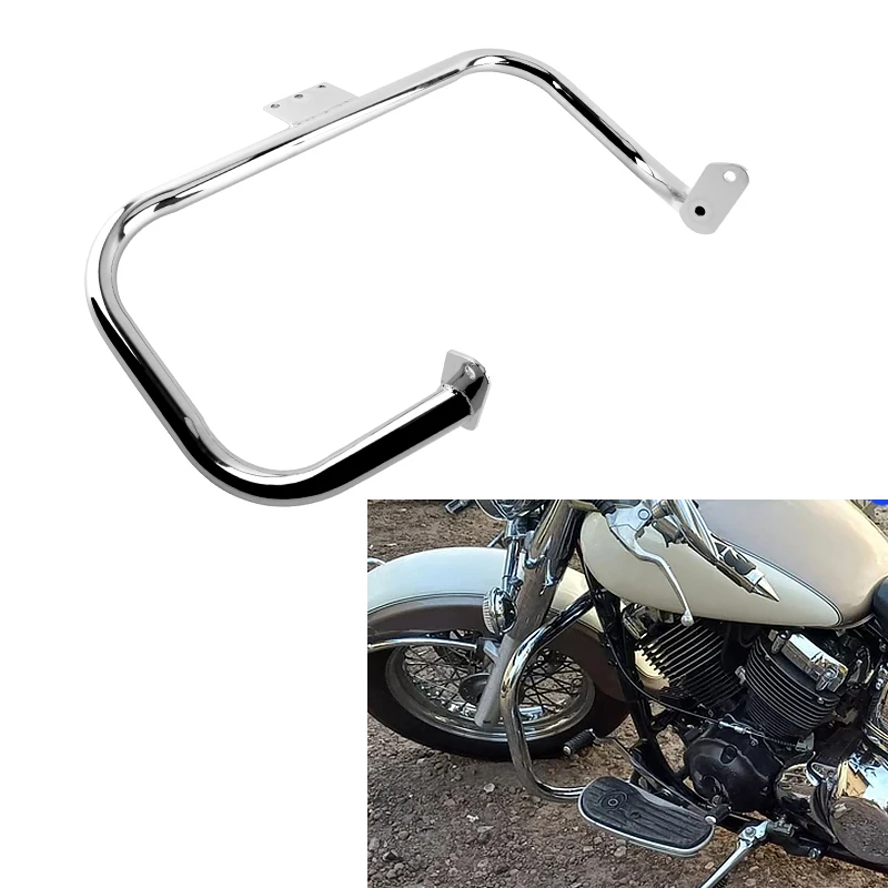 Motorcycle Accessories Highway Engine Crash Bar Guard Chrome For Yamaha Vstar Dragstar Classic Custom 400 650 1997-2018