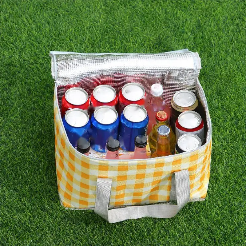 Outdoor Large Picnic Bag, Picnic Basket For Camping, Travel Tote Bag, Insulated Bag