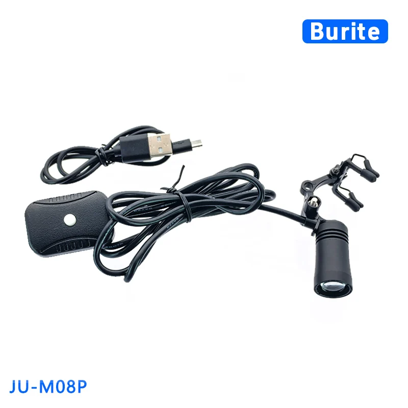 

Налобный фонарь Burite 3W, 85000 люкс, с фильтром, для хирургов, лабораторий, с креплением на ремень, USB-интерфейс, без аккумулятора