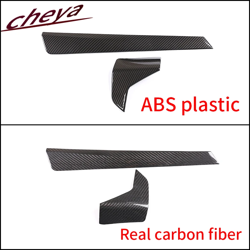 For BMW 3 4 Series G20 G22 2020-2023 LHD Carbon Fibrer Car Center Console Gear Shift Panel Frame Cover Trim
