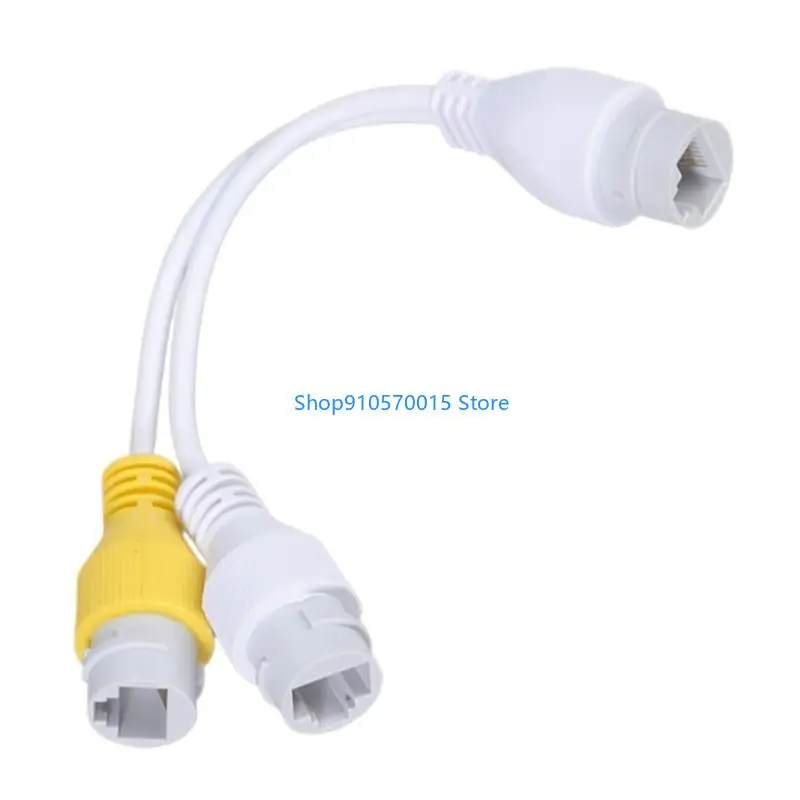B95C Networking Splitter Double POE Output Power Over Ethernet Adapter Cable Splitter