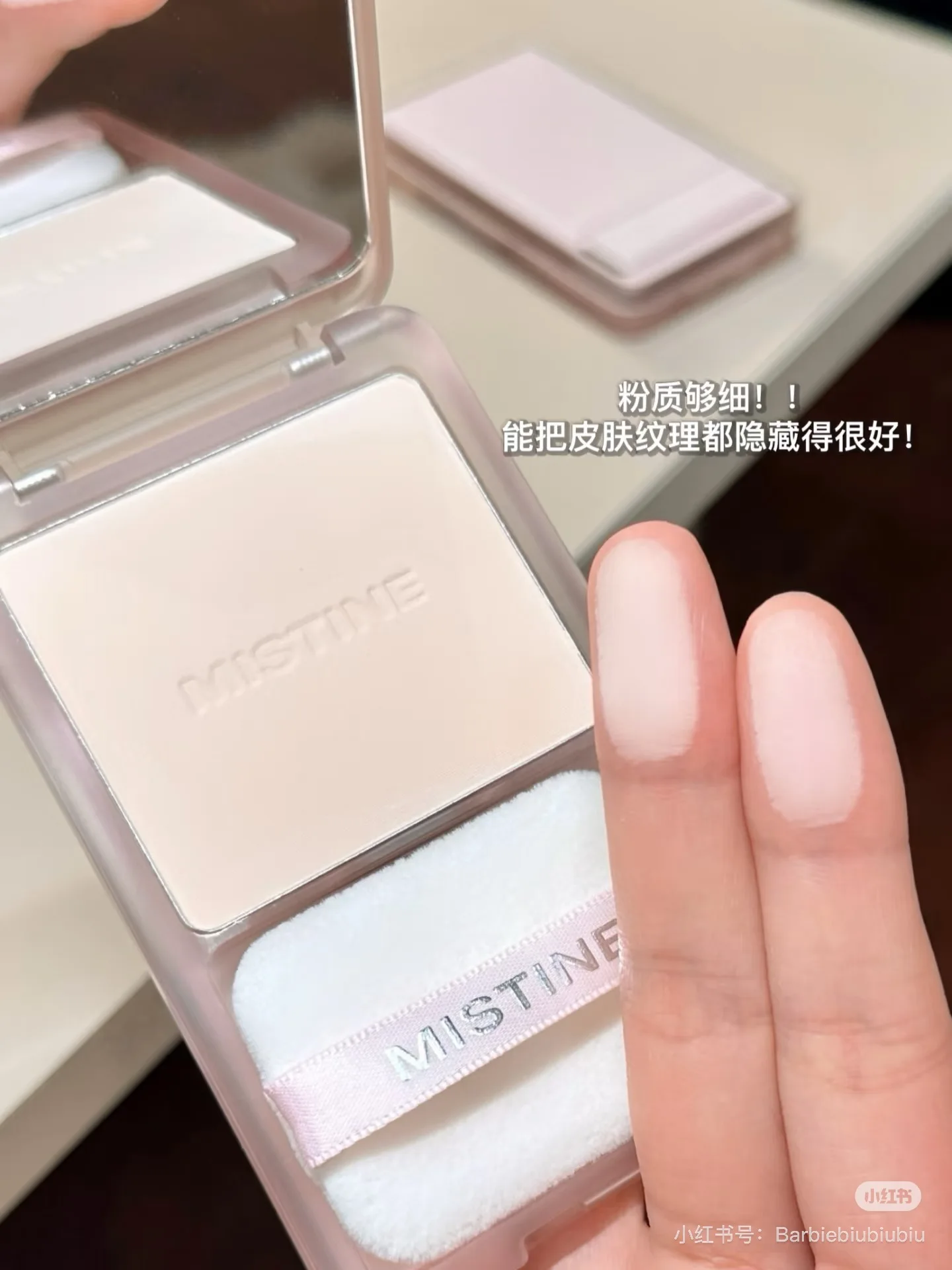 Mistine pó prensado com controle de óleo fosco, à prova d'água, duradouro, maquiagem facial, pó iluminador, corretivo, cosméticos