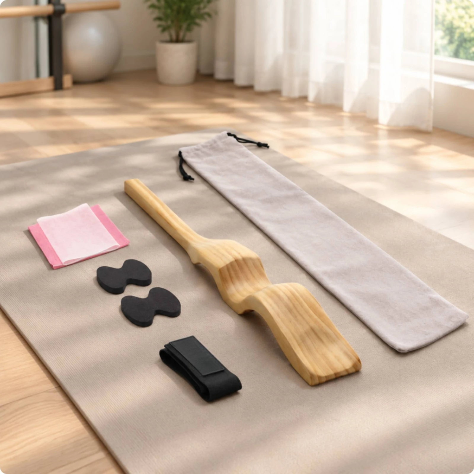 Stretching Coach Portable Lever-Style Foot Stretcher with Carrying Bag Arch Stretcher with Resistance Strap Adjustable