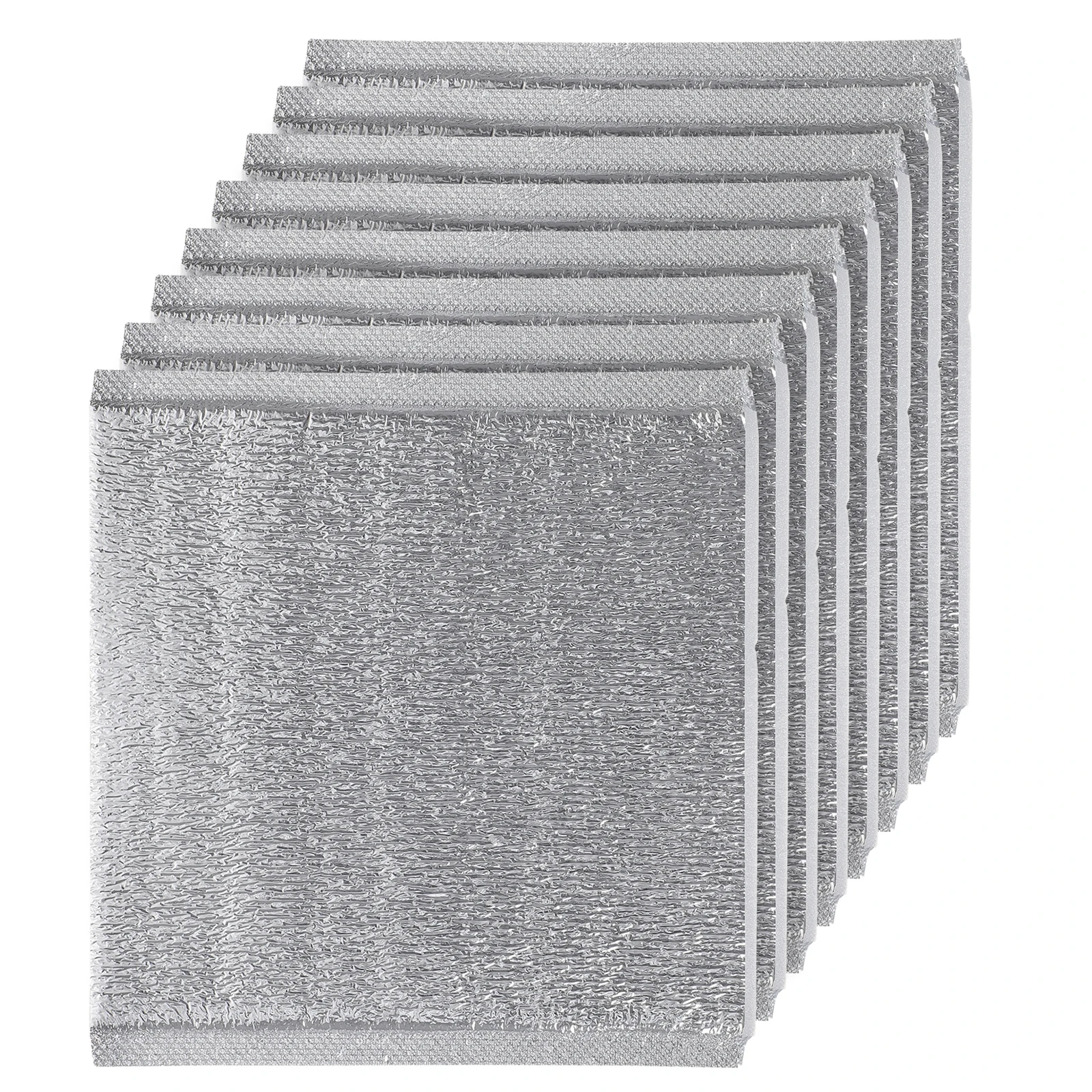 

50Pcs Disposable Aluminum Foil Insulated Food Bag Thick Strong Thermal Pouch for Picnic Travel Lunch Take-Out Fresh-Keeping