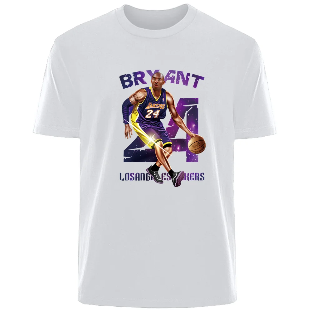 

Funny Basketball Sports Print Summer Men's 100% Cotton Comfortable Breathable Casual Fashion T-Shirt Men's Outdoor Street Wear