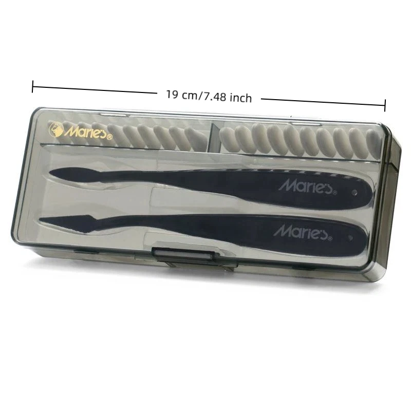 23Pcs Art Sketch Wipe Knife With Box Rubbing Brush Smearing Tool For Sketching Drawing Mixing For Adults Artist
