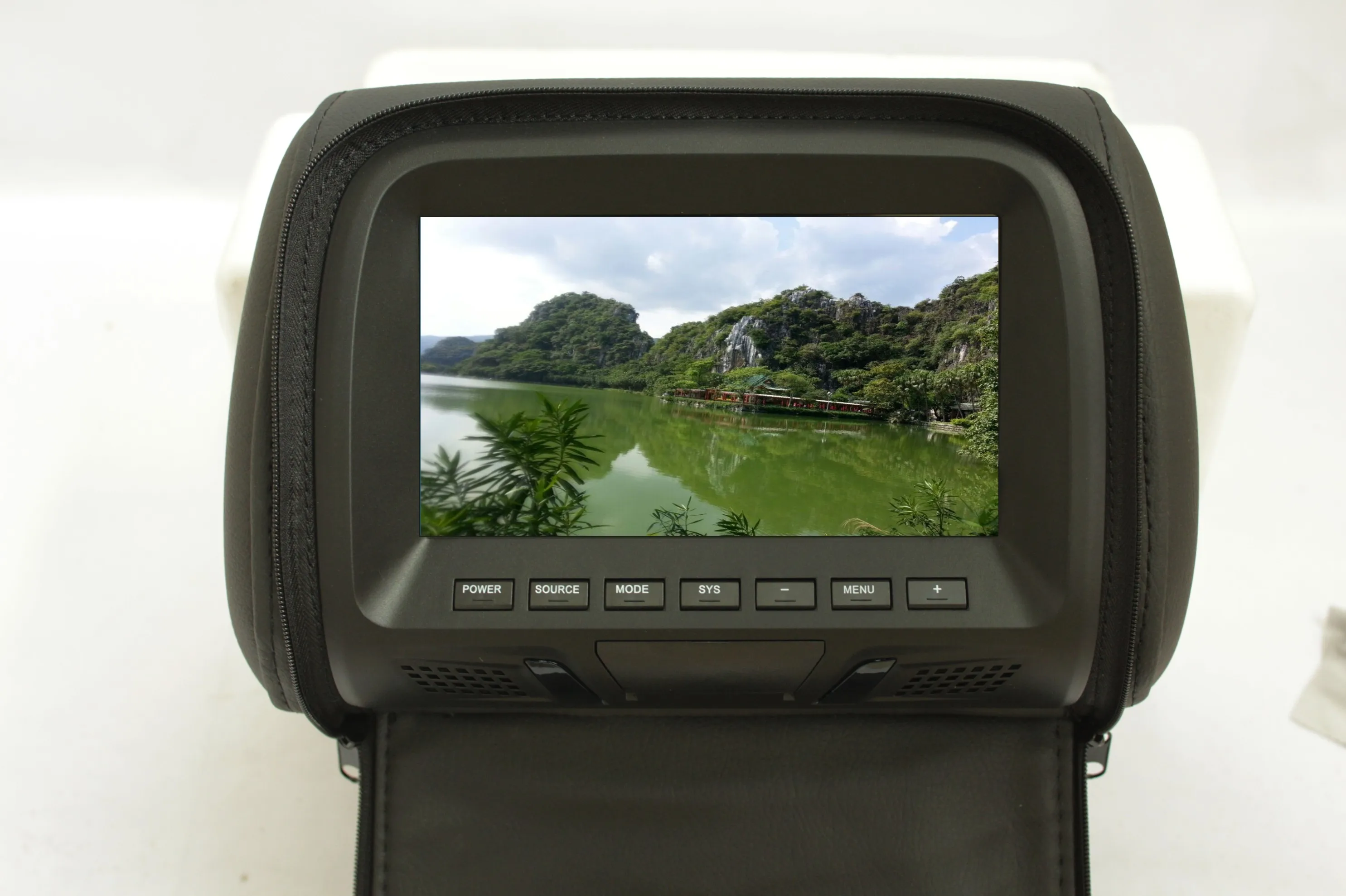 9 inch version Car Headrest Monitor rear seat entertainment Car dvd player TV Screen with headset