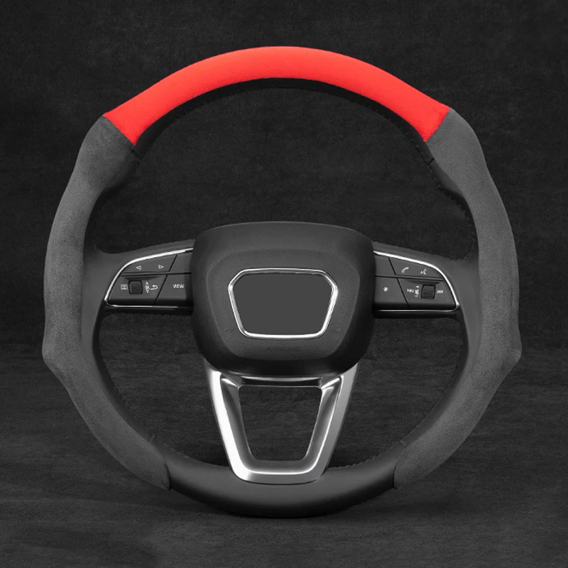 Premium Car Steering Wheel Cover Suede Anti-Slip For Jeep Grand Cherokee Wrangler Liberty Commander Compass Patriot Accessories