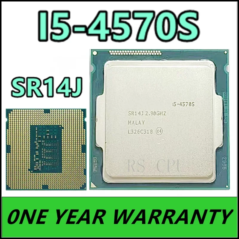 I5-4570S i5 4570s SR14J 2,9 ГГц четырехъядерный четырехпоточный ЦПУ Процессор 6 Мб 65 Вт LGA 1150