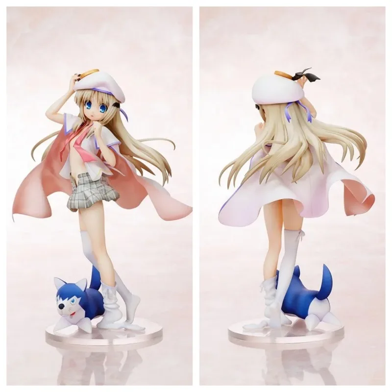 

100% Original: Anime Little Busters! Noumi Kudryavka 22.5cm PVC Action Figure Anime Figure Model Toy Figure Collection Doll Gift