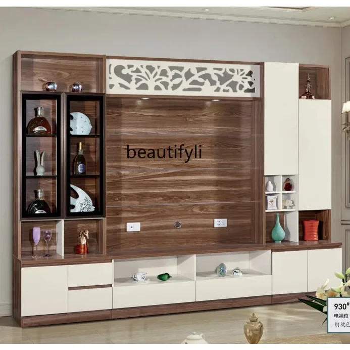 D176  Durable and sturdy panel TV cabinet Modern simple