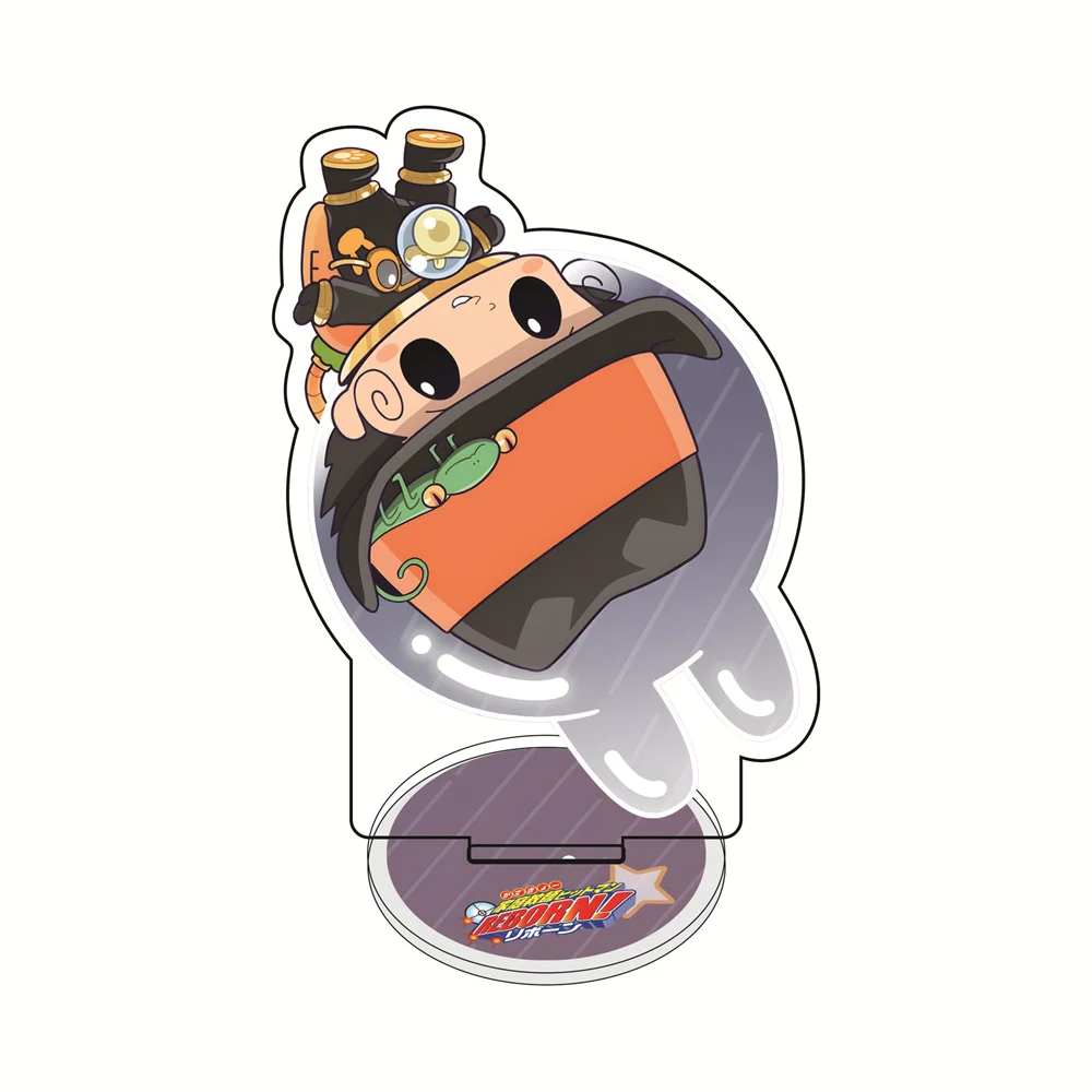 Anime Katekyou Hitman Reborn 10cm Acrylic Stand Tabletop Decorations Accessories Decor Gifts Exquisite Products Keychains