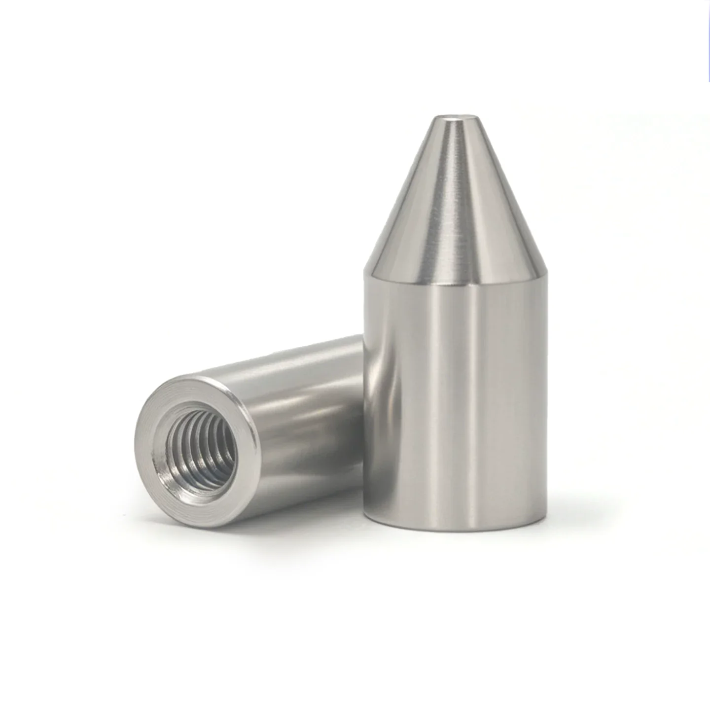 Taper‑Head Female Thread Dowel Pin, Chamfered Cylindrical Pin, Internal‑Thread Stud, Non‑Standard Custom, Guide Pin M3 M4 M6