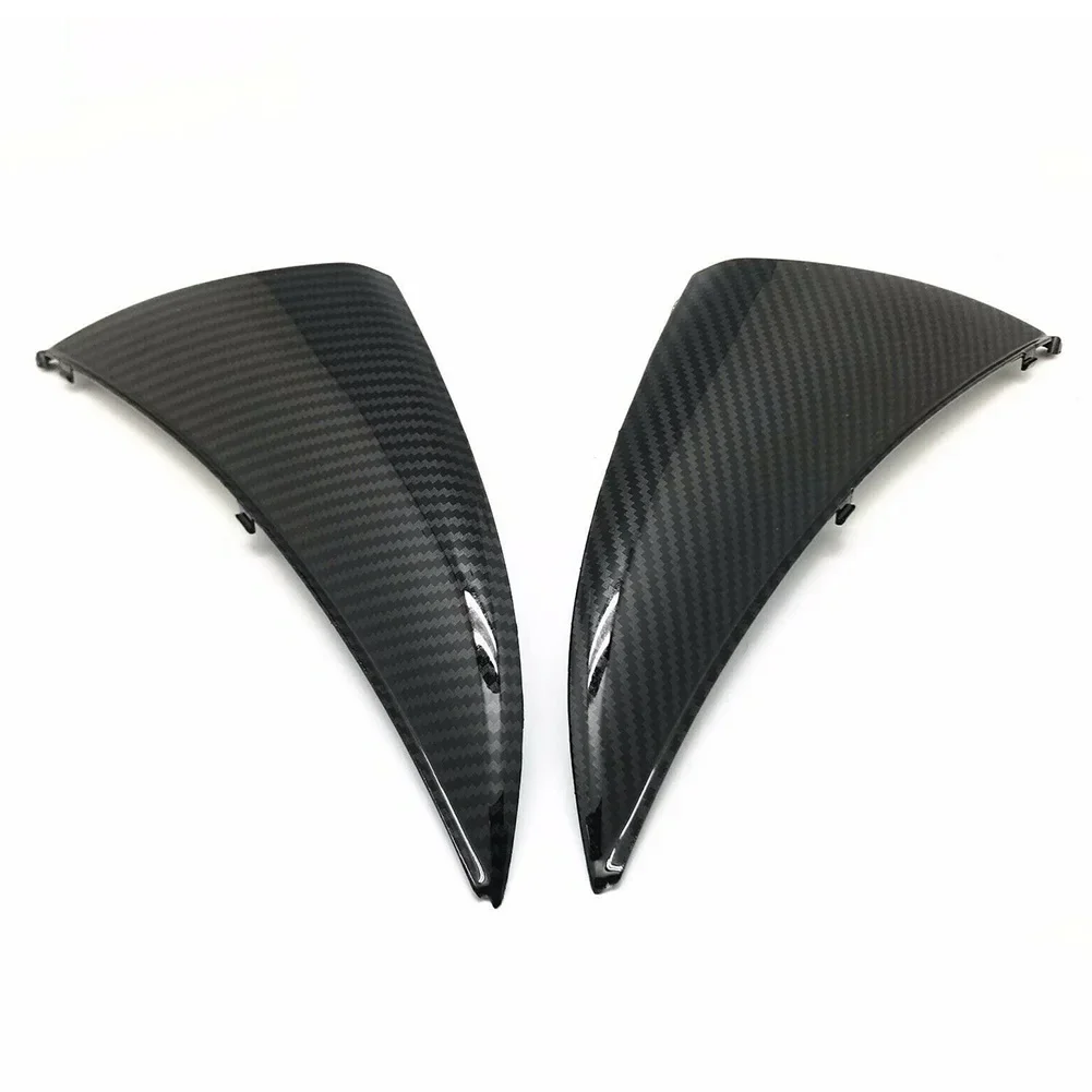 2 pçs de fibra de carbono painel de entrada de ar capa painéis de carenagem para yzf r1 2009-13 painel de carenagem de capa de entrada de ar