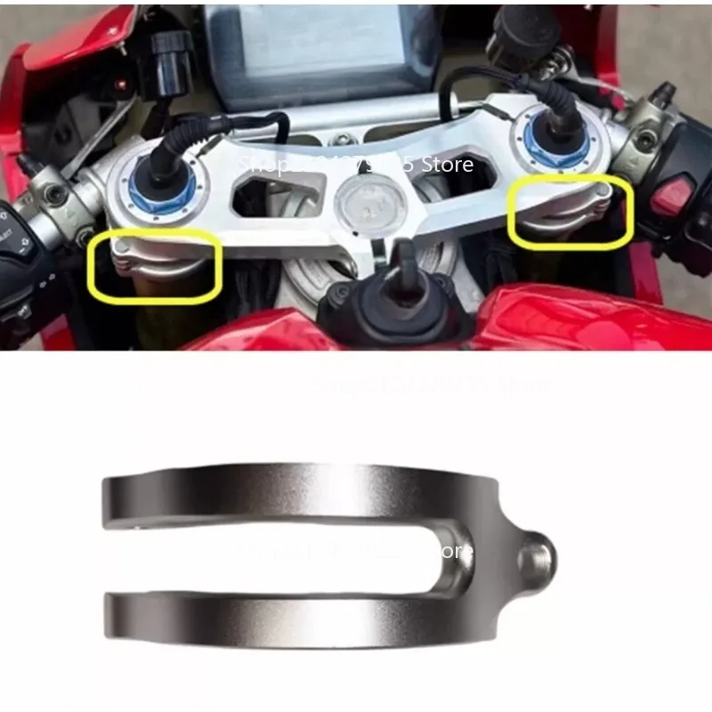 Left  Right Detachable Handlebar Mount Buckle for Panigale 899 1199 959 1299 V2 V4