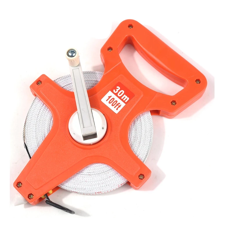 

1 Pcs Metric 30M Portable Plastic Shelf Ruler Thickened And Durable Portable Frame Ruler Steel Tape Measuring Tool