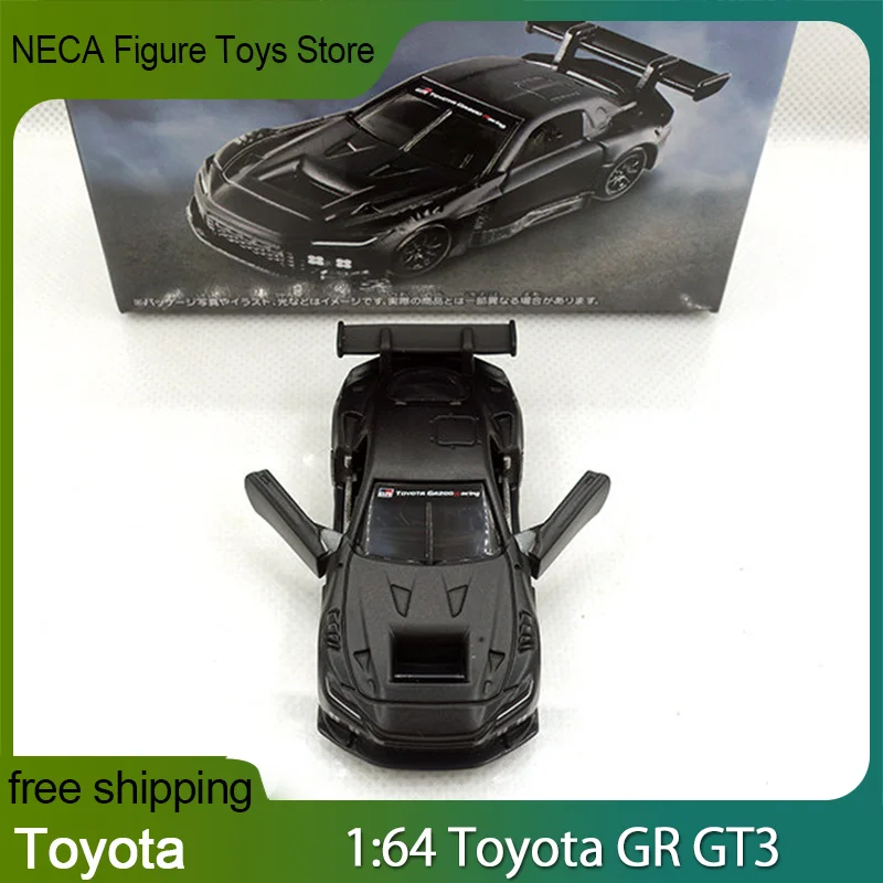 Takara Tomy Tomica Premium 1:64 Toyota Gr Gt3, modèle de voiture de course en alliage moulé sous pression, pour adultes, collectionneurs, décoration d'exposition