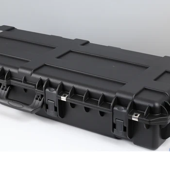 Caixa plástica dura com espuma de DIY, tamanho impermeável, longo, interno, 1080*390*165mm