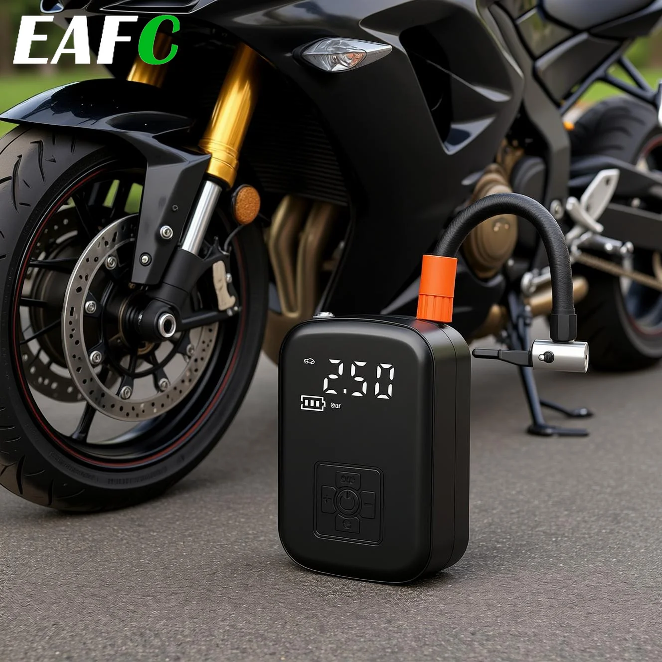 Pompe gonflable de moto 12V gonfleur de pneu Mini compresseur d'air 150PSI pompe à Air électrique pour pompe de remplissage d'air de pneu de vélo de voiture