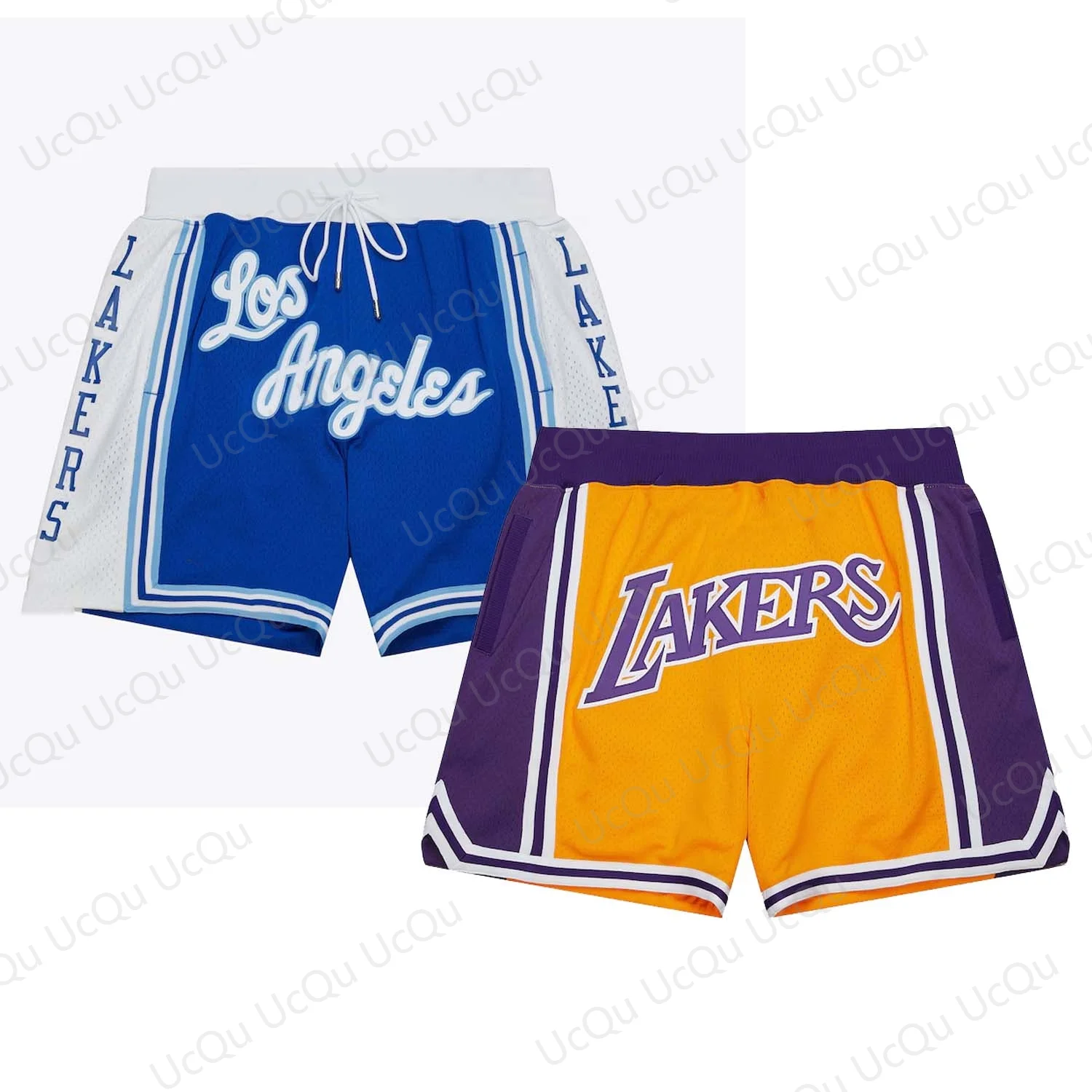 2025 Classic Vintage 1996/97S Summer Los Angeles Shorts Baskerball Jersey Fitness Sports Training Basketball Shorts