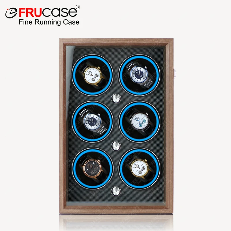 

FRUCASE Watch Winder for Automatic Watches Watches Box Jewelry Watch Display Collector Storage With LED