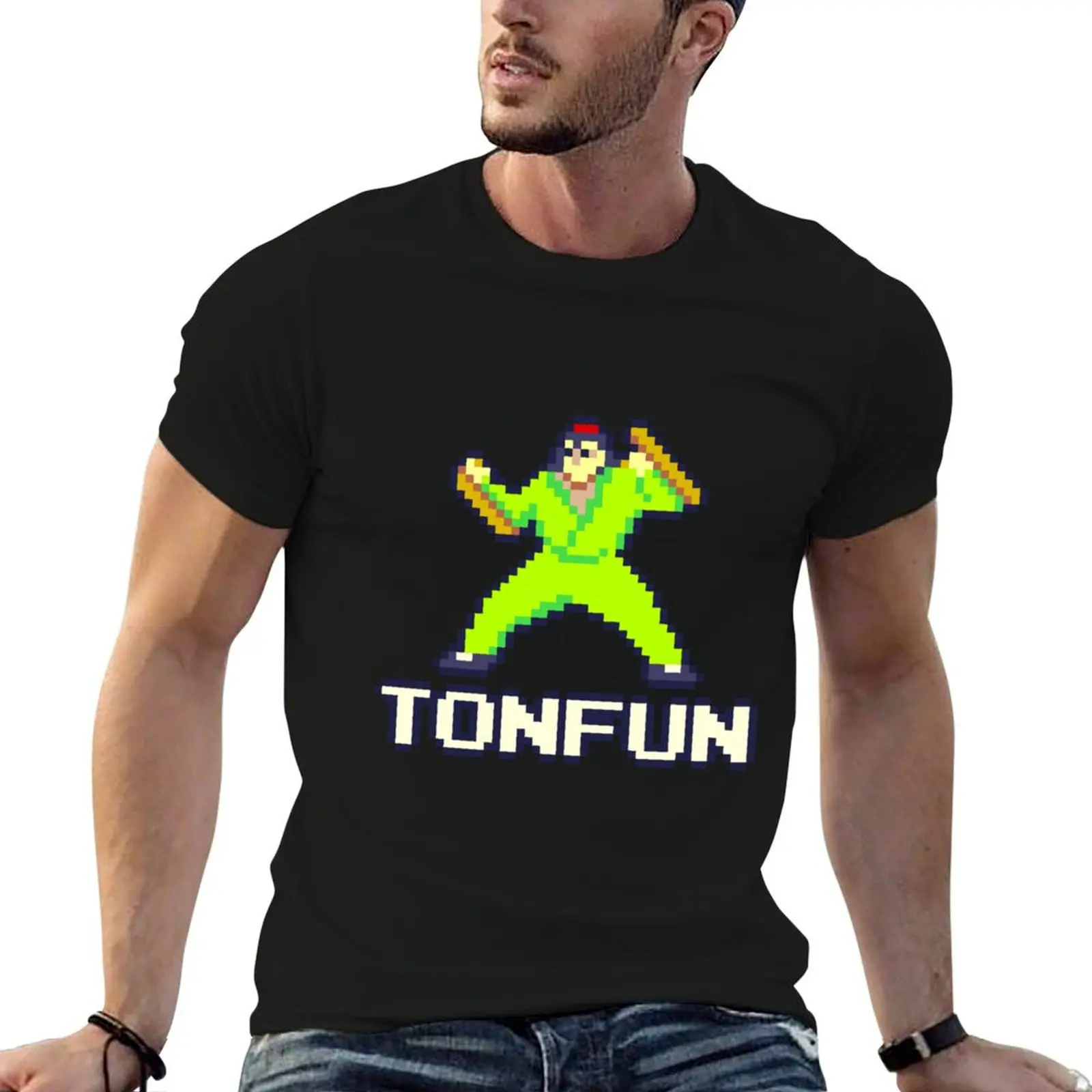 

Fu shirt T-Shirt Ar Yie t shirts man Tonfun man graphic t cotton Kung