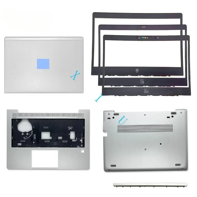 For HP Elitebook 830 G5 G6 screen back cover front bezel palm rest shell hinge cover L14926-001