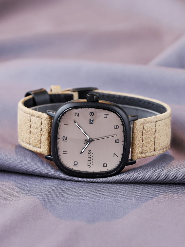 ساعات رجالية ونسائية جديدة، ساعات كوارتز مربعة كبيرة الحجم للمراهقين والرياضة والطلاب، مع وظيفة التقويم. #2