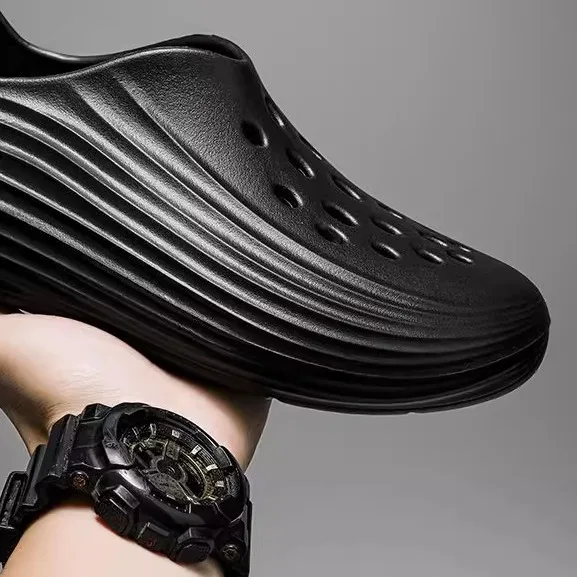 

Дышащие пляжные сандалии Spor Slip-On oes Thi Bot, противоскользящие летние сандалии с отверстиями, повседневные сандалии из материала EVA