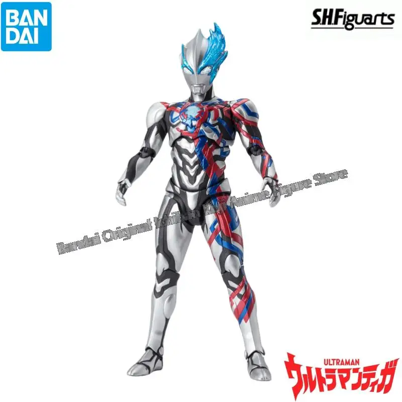 

Bandai In Stock Model Doll Brand New Boxed Anime Characters Ultraman Shf Ultraman Blazar Original Garage Kit Collectible Statue