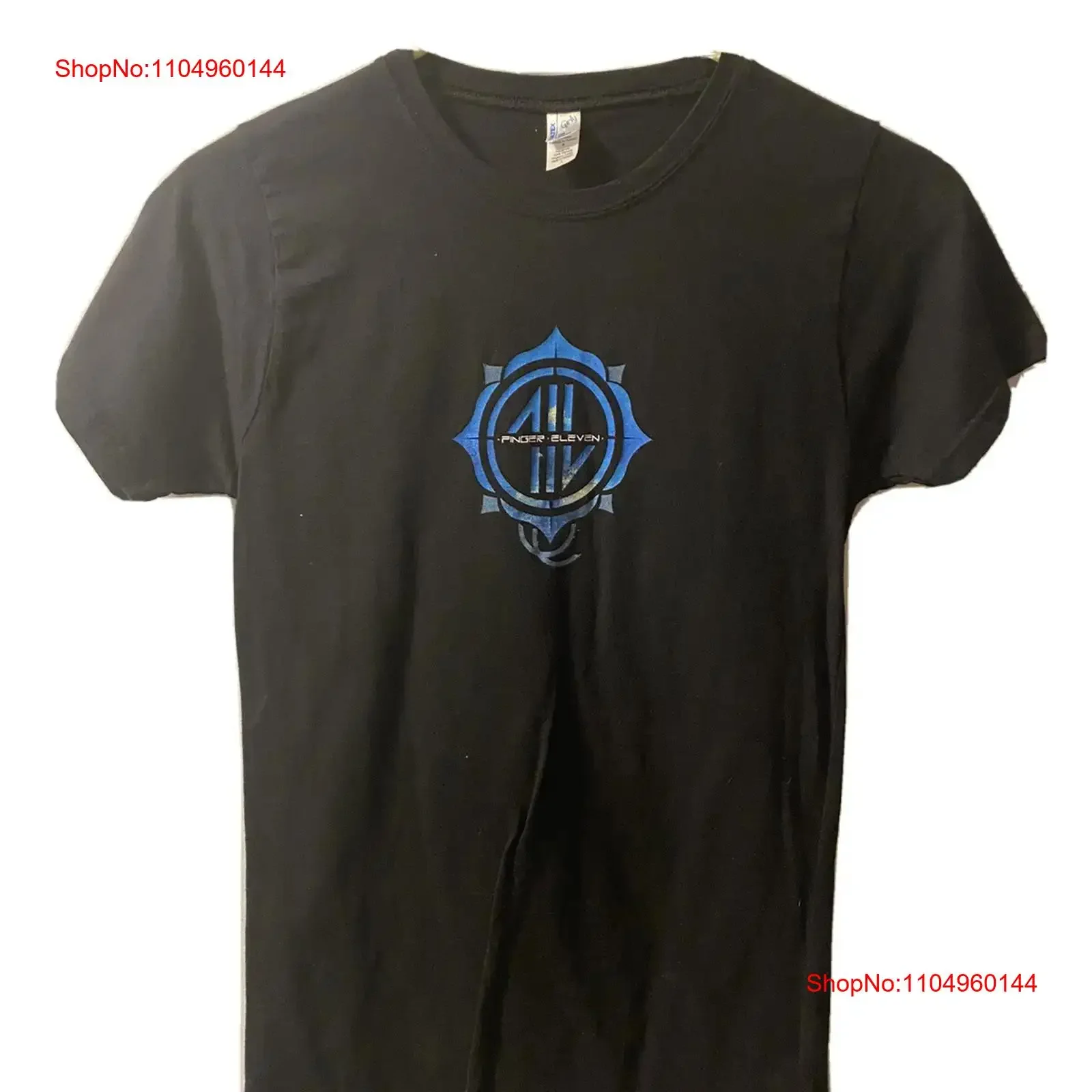 

Finger Eleven Ladies Concert Tour T Shirt Large vintage Washed homme designer clothes Top For Everyday Wear Stylish fashion