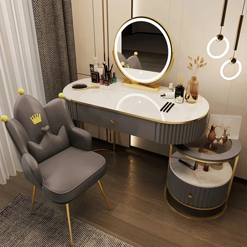 Luxury Style Dressing Table Bedroom Nordic Makeup Modern Girls Dressing Table Organizers Storage Meubles De Chambre Furniture