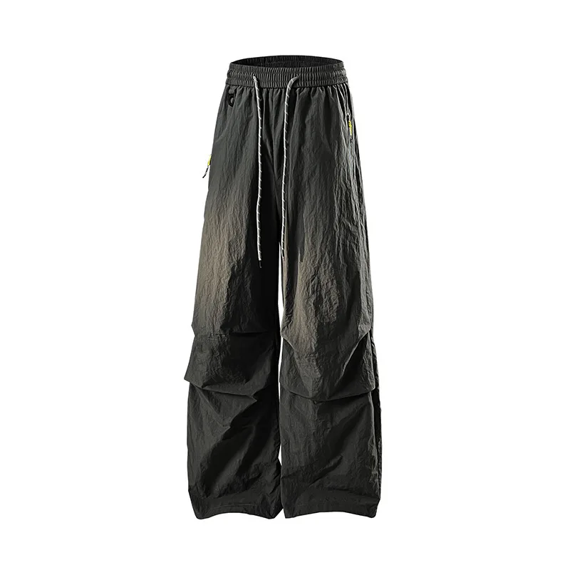 Men's Lightweight Outdoor Windproof Waterproof Hiking Quick-Dry Paratrooper Cargo Pants