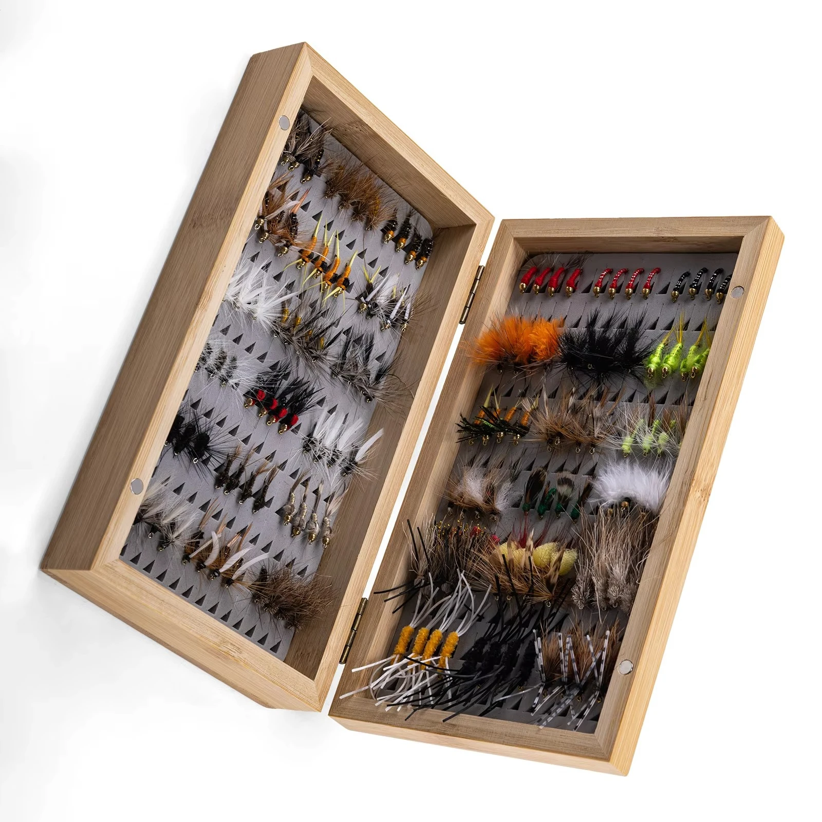 Goture Fly Fishing Flies Assortment 24/144pcs| Hand-Tied Bionic Lures ...