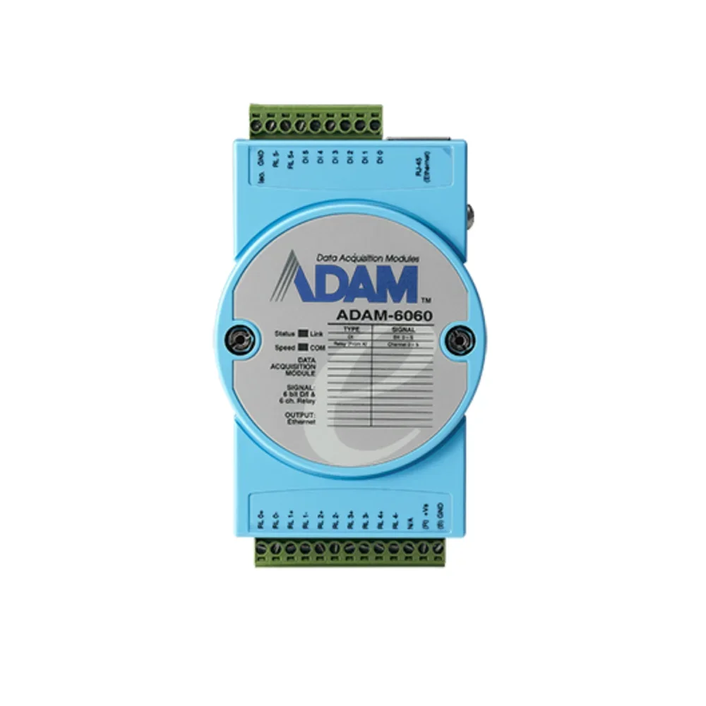 Advantech ADAM-6060 6-way Power Relay Output Modbus TCP Module