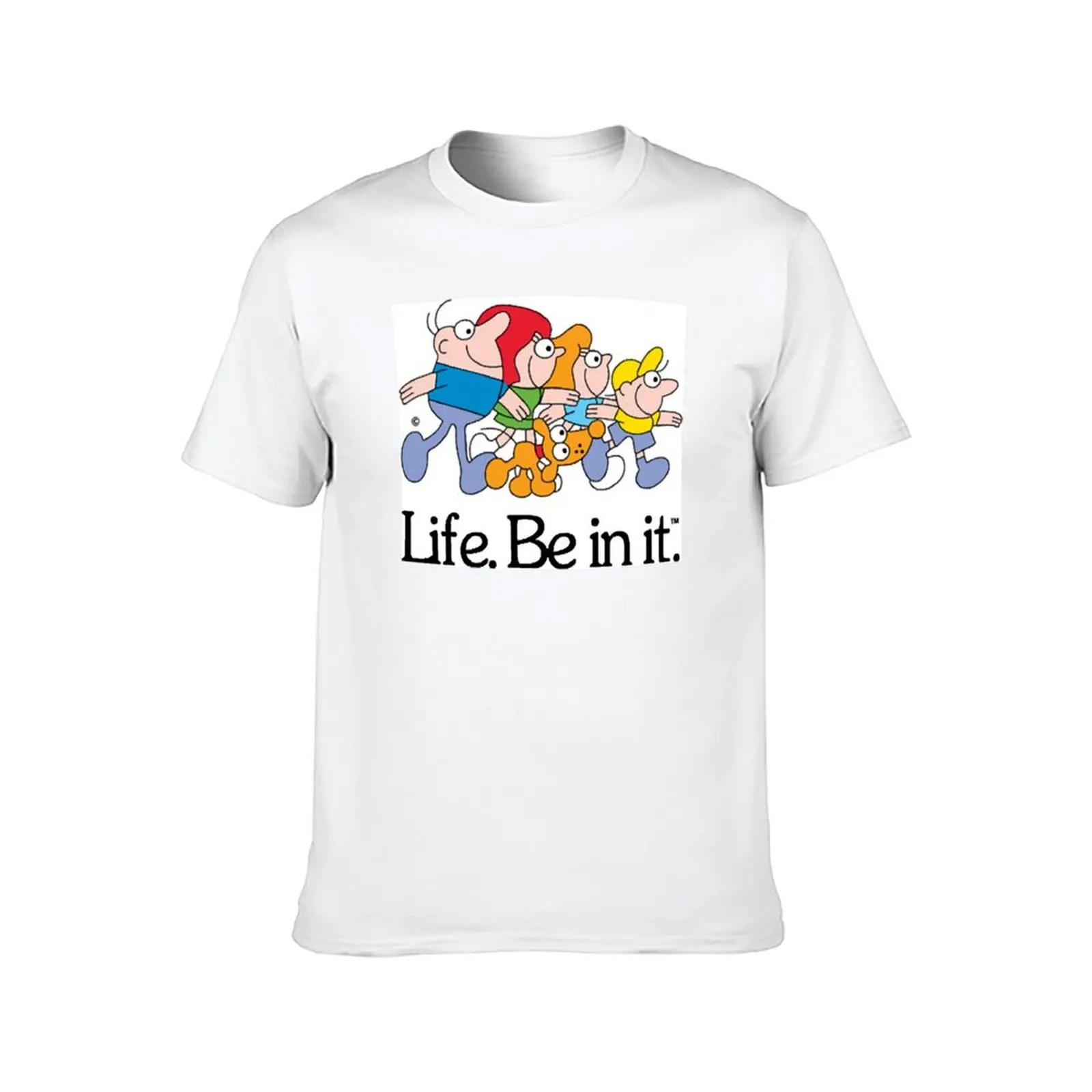 Life. Be in it. Classic Aussie Ads For Fans T-Shirt blue archive sublime customizeds heavyweights Men's t shirts