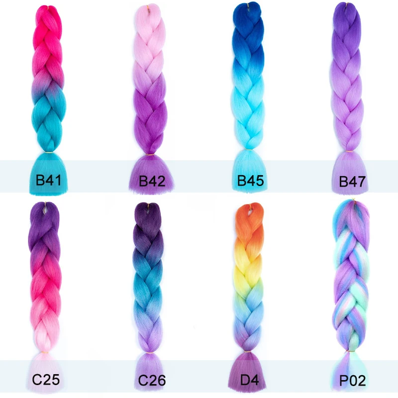 24 Polegada sintético longo em linha reta yaki tranças de cabelo jumbo trança extensão do cabelo pré esticado peruca para mulheres diy cabelo