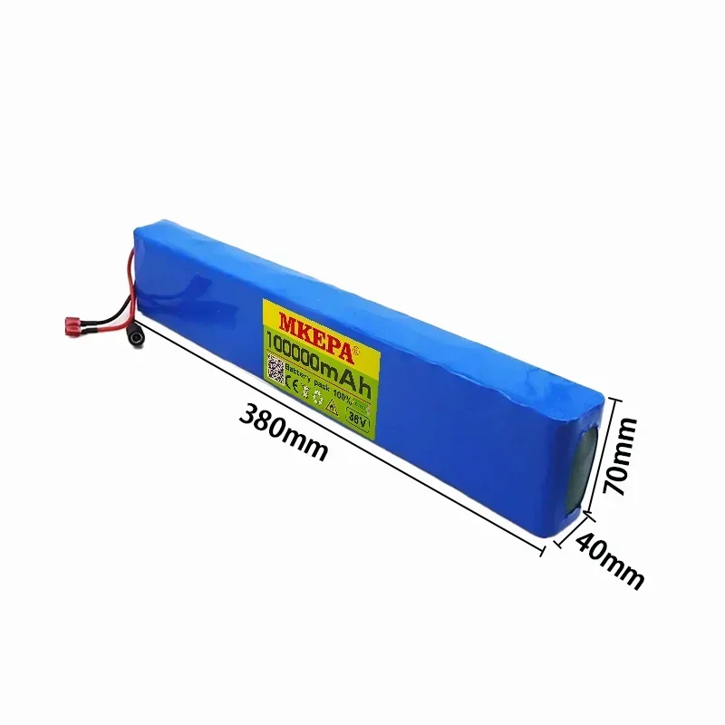 36V 10S4P 100Ah 100000mah 18650 Lithium Ion 42V Battery Pack Original high power cell Built - In BMS Protection