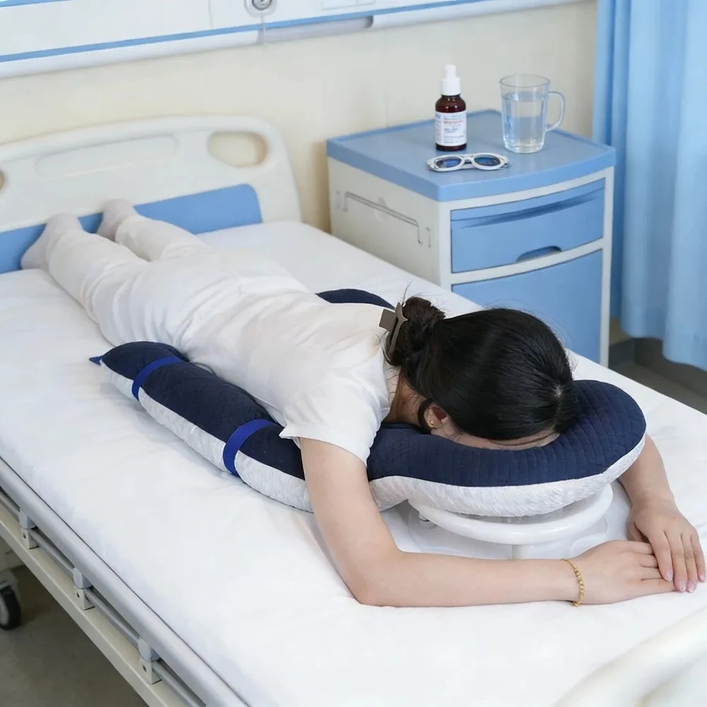 Face Down Recovery PillowRetinal Detachment Vitrectomy Surgery Post Eye Surgery Comfortable Adjustable Bed Chair Position Pillow