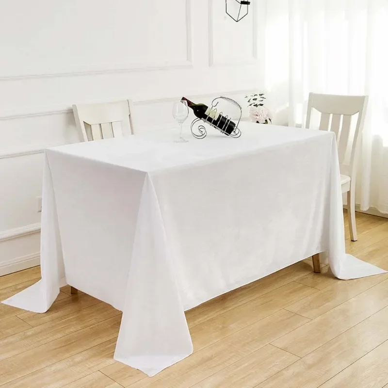 Table Cloth Velvet Rectangular Tablecloth Elegant Wedding Dining Desk Decor Exhibition Washable Coffee Table Cover Decoration