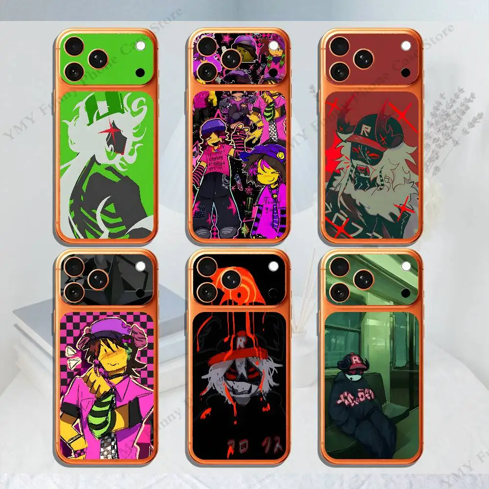 

R-Regretevator Infected Plain Decal Skin For IPhone17 Pro ProMax Back Film Cover Wrap Anti-scratch Durable Sticker