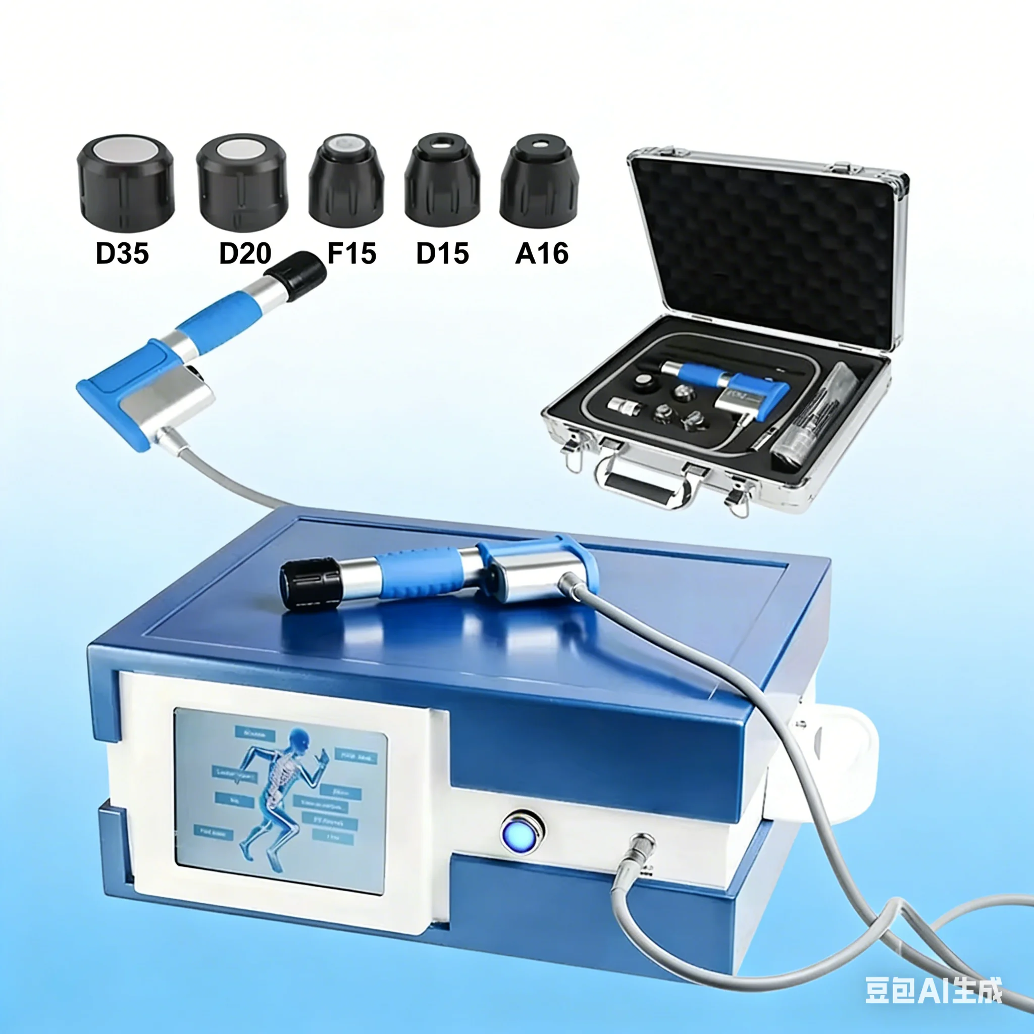 

Targeting men's health issues, the 10 Bar Pneumatic Shock Wave Therapy Machine offers professional solutions for ED while effect