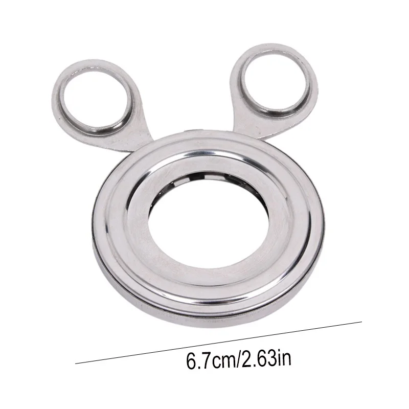 Egg top cutter, stainless steel egg boiler, biscuit shell opener, manual eggshell cutter, serrated edge, easy to open - ideal ki