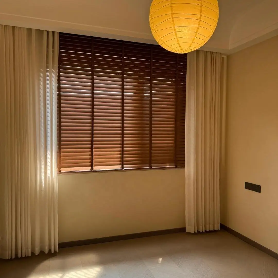 Real Wood Blinds. Premium basswood slats. Tilt for perfect light & privacy. Natural warmth & timeless style. Custom fit. Shop !