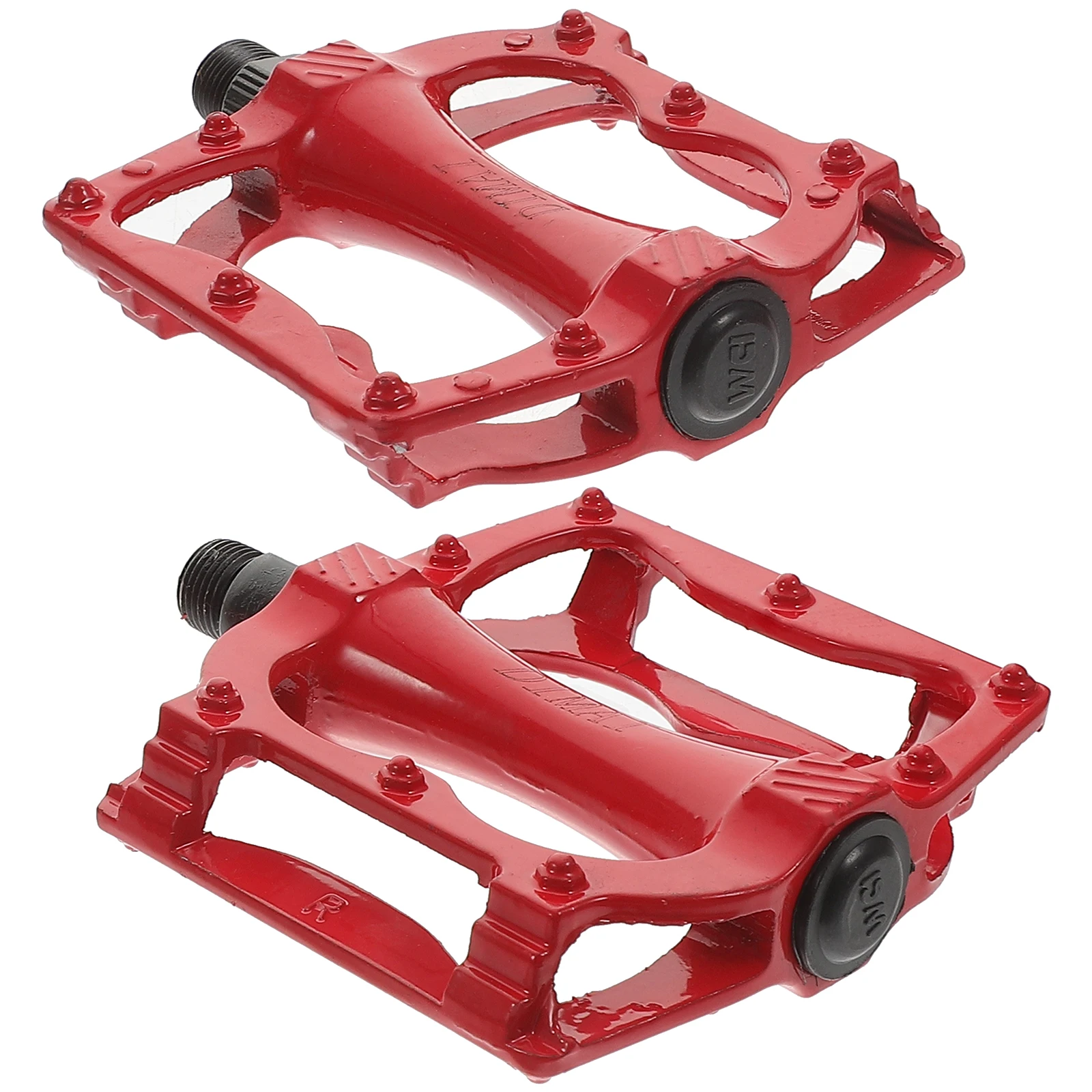 

Mountain Bike Foot Pedal Accessories Pedals for Dead Speed Red Aluminum Alloy Child