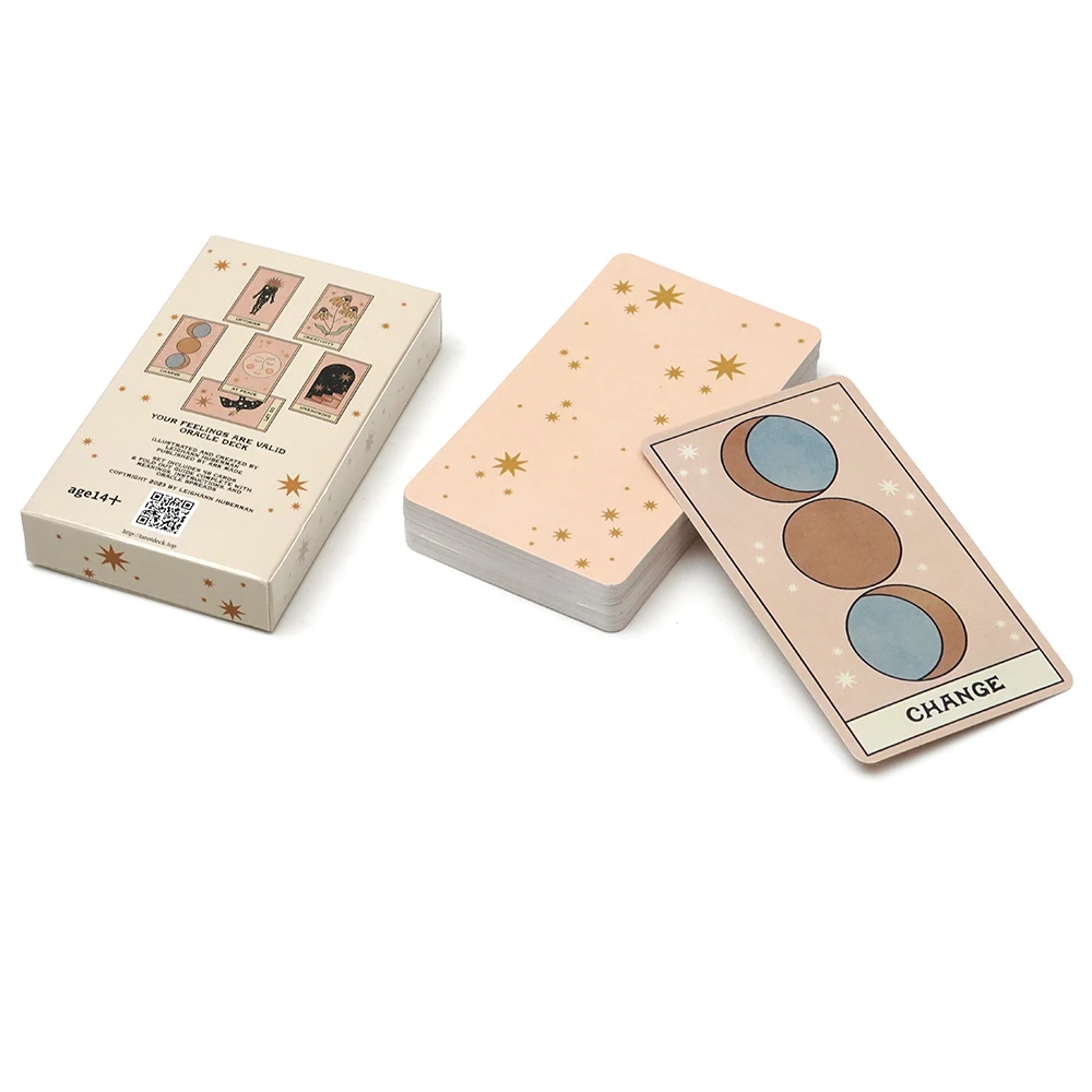 Hot Sell Your Feeling Classic Tarot Cards Deck Tarot Deck Fate Fortune Telling Party Tabletop Board Game Oracles Deck Toy - Image 3